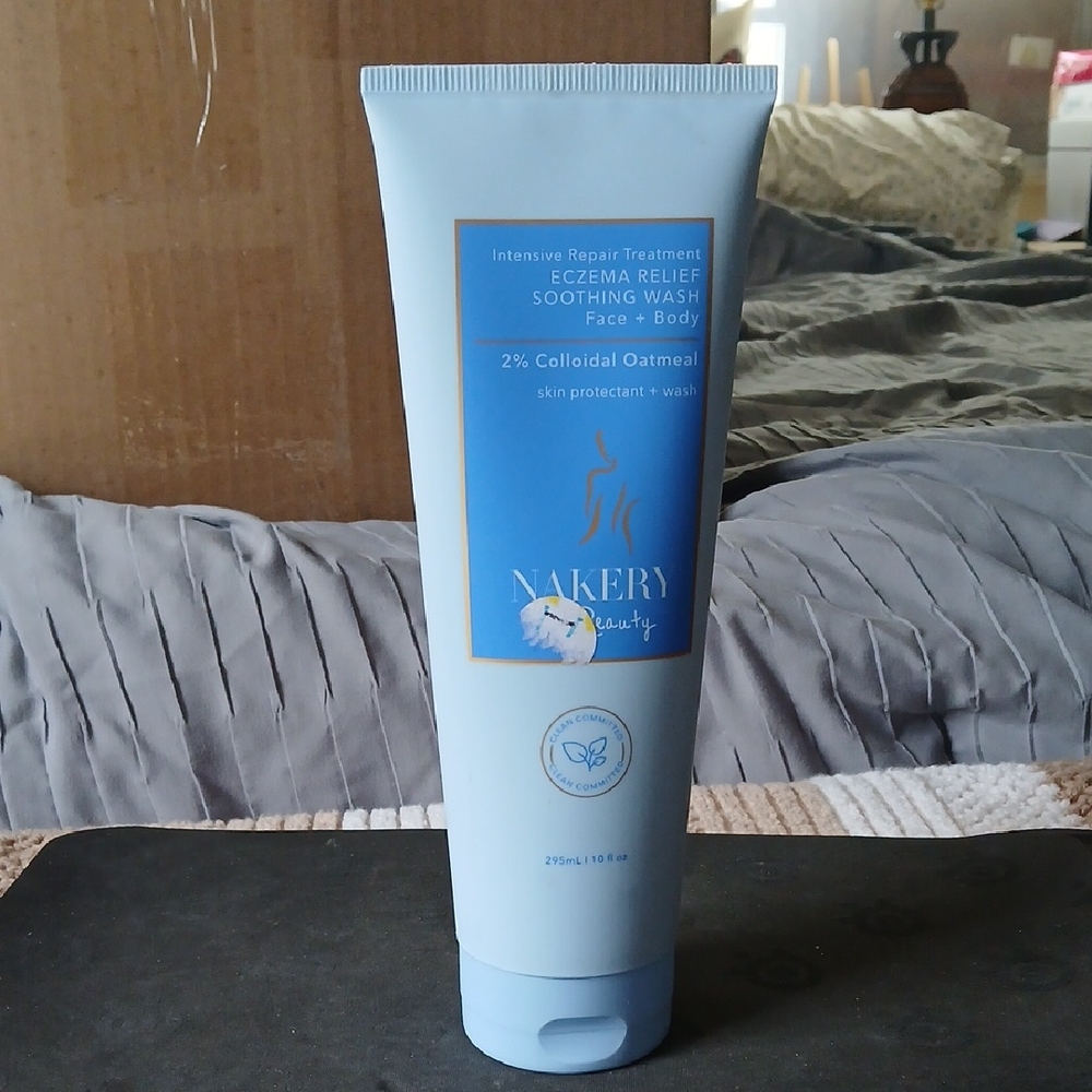 Nakery Beauty Eczema Relief Soothing Wash For Face & Body New Sealed